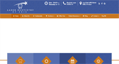 Desktop Screenshot of laserdentistryoferie.com